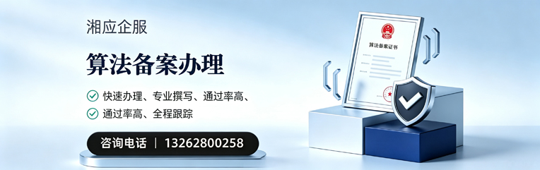 菏泽算法备案申报服务