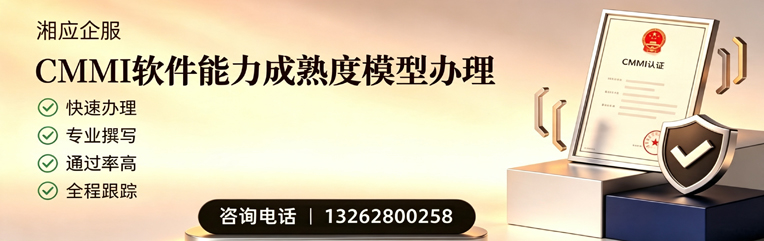 菏泽CMMI软件能力成熟度模型认证服务
