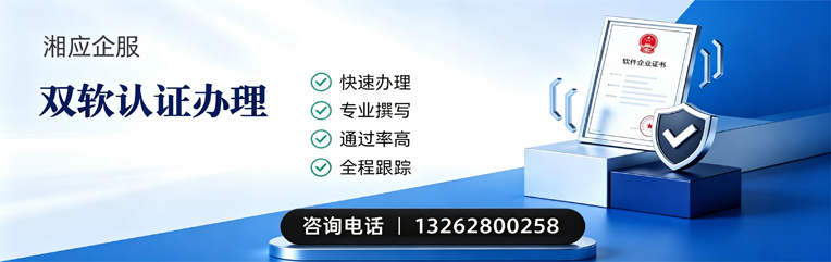 菏泽双软认证申报服务